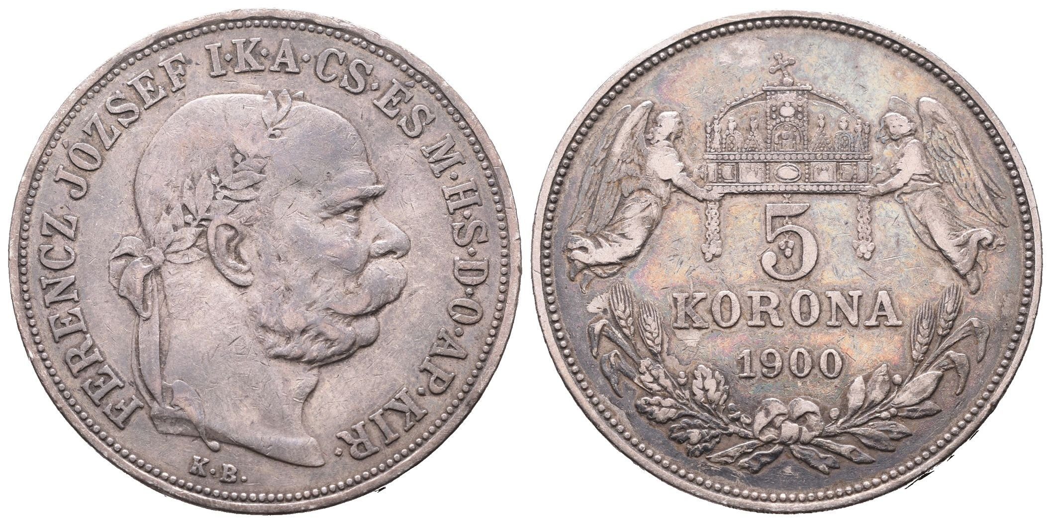 5 Koruna 1900 KB