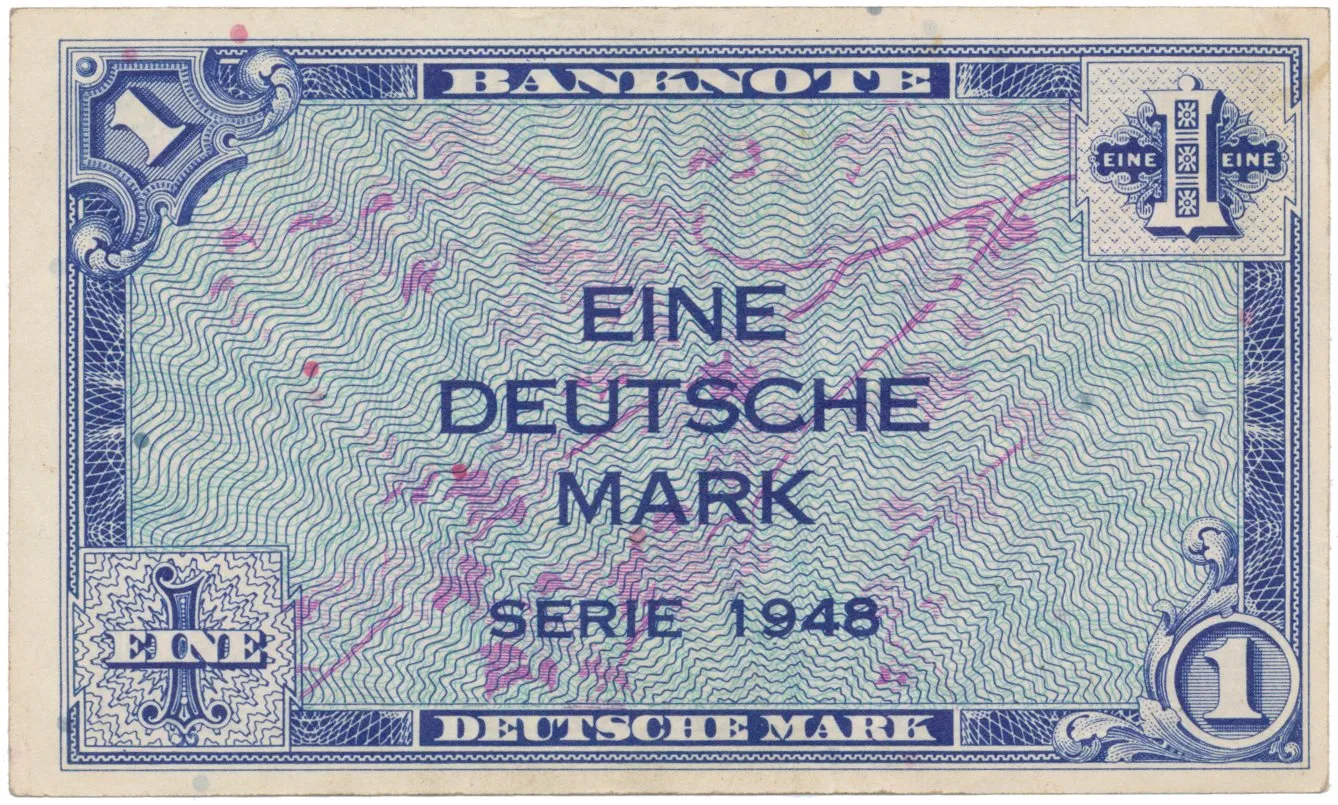 Německo - NSR, 1 DM 1948, Ros.232