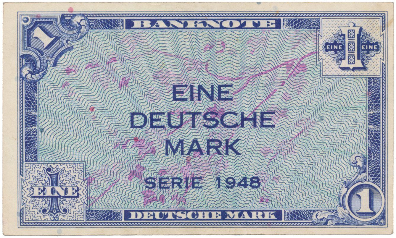 Německo - NSR, 1 DM 1948, Ros.232