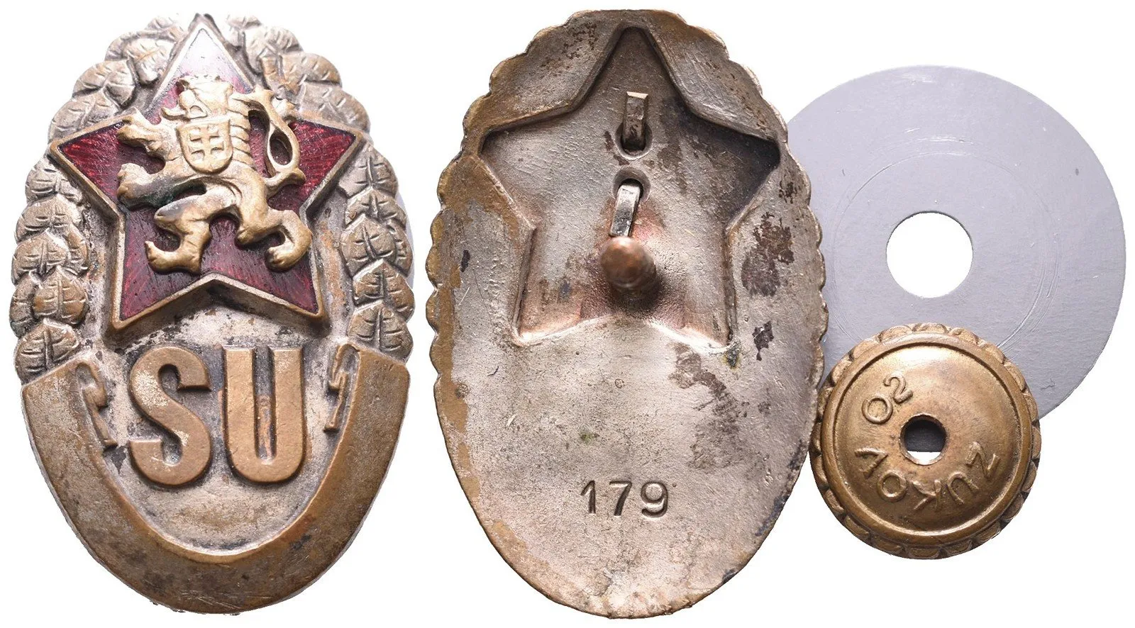 Československo - odznaky vojenských škol — 1
