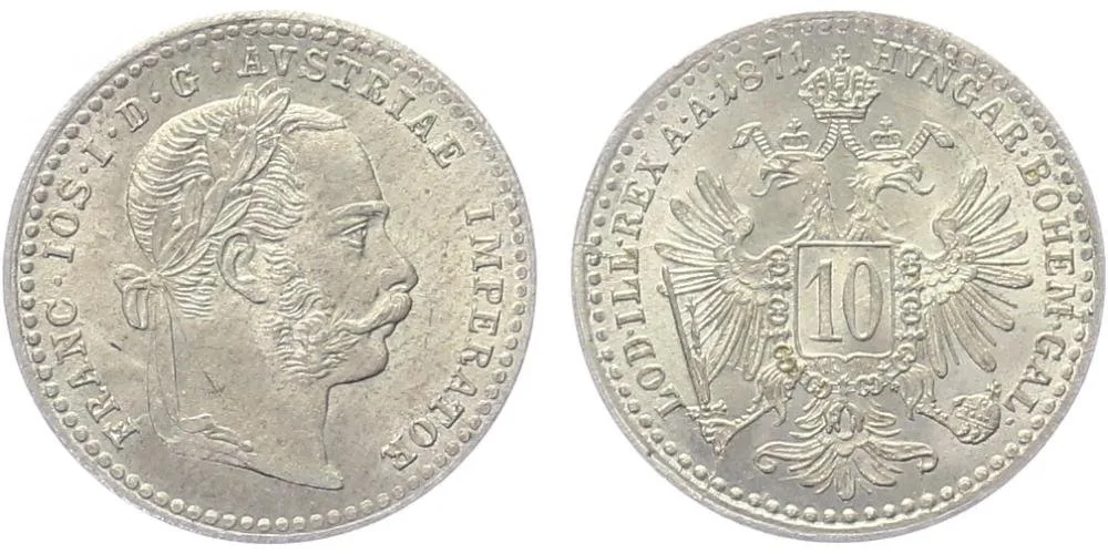 Rakouská a spolková měna, 1857 - 1892 — 1