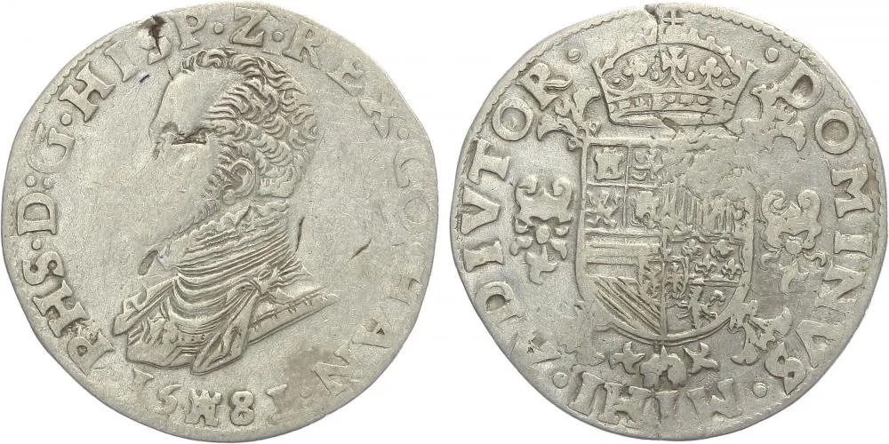 Nizozemí - Brabant, Philip II., 1555 - 1598 — 1