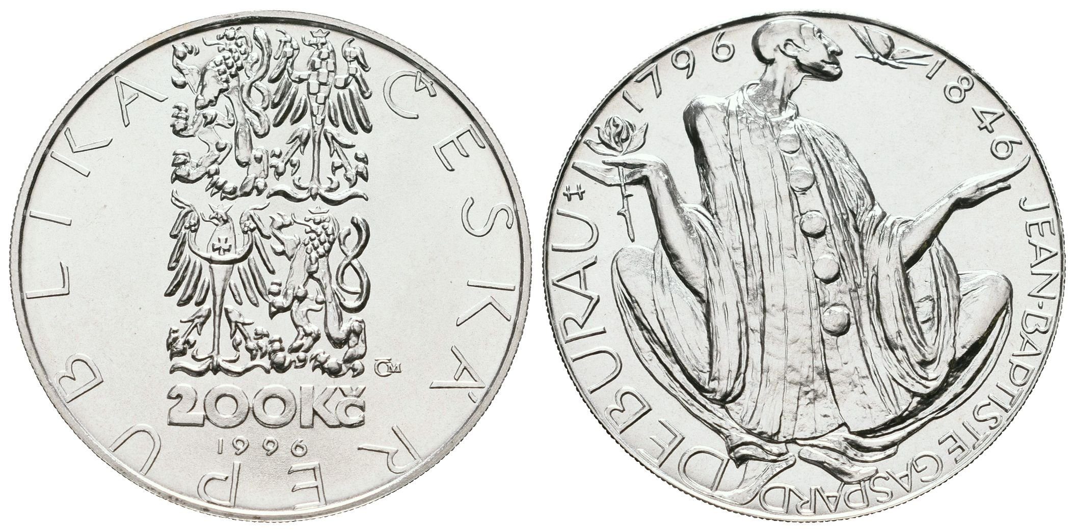 200 Kč 1996 - Jean-Baptiste Gaspard Deburau