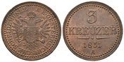 3 Krejcar 1851 A