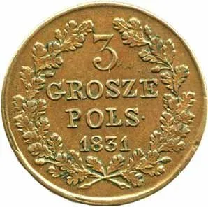 Ražby pro Polsko, Mikuláš I., 1825 - 1855 — 1