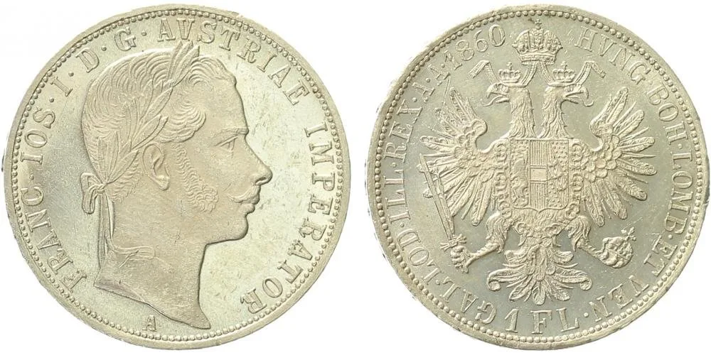 Rakouská a spolková měna, 1857 - 1892 — 1