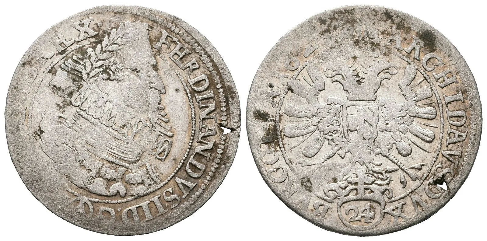Ferdinand II., 1619 - 1637 (Mince kiprová) — 1