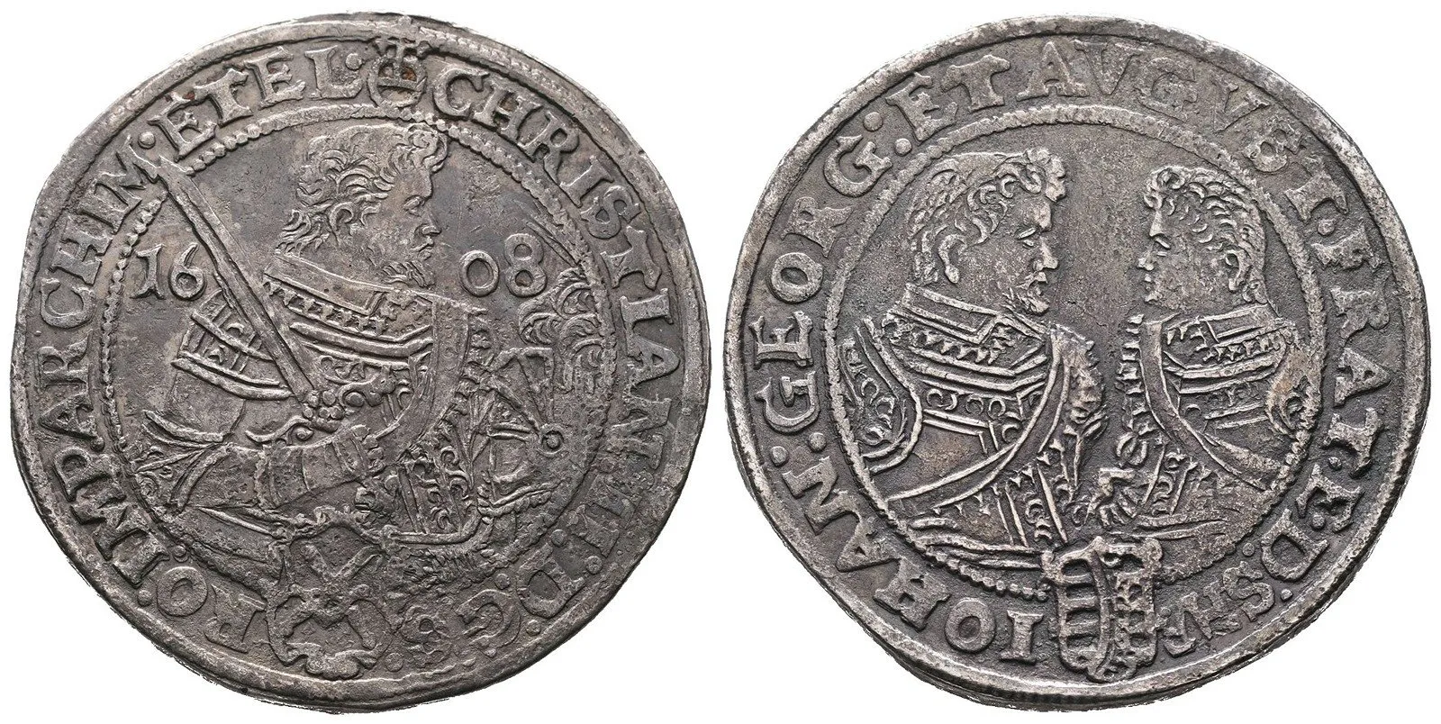 Sasko, Christian II., Johann Georg I. a August, 1591 - 1611 — 1