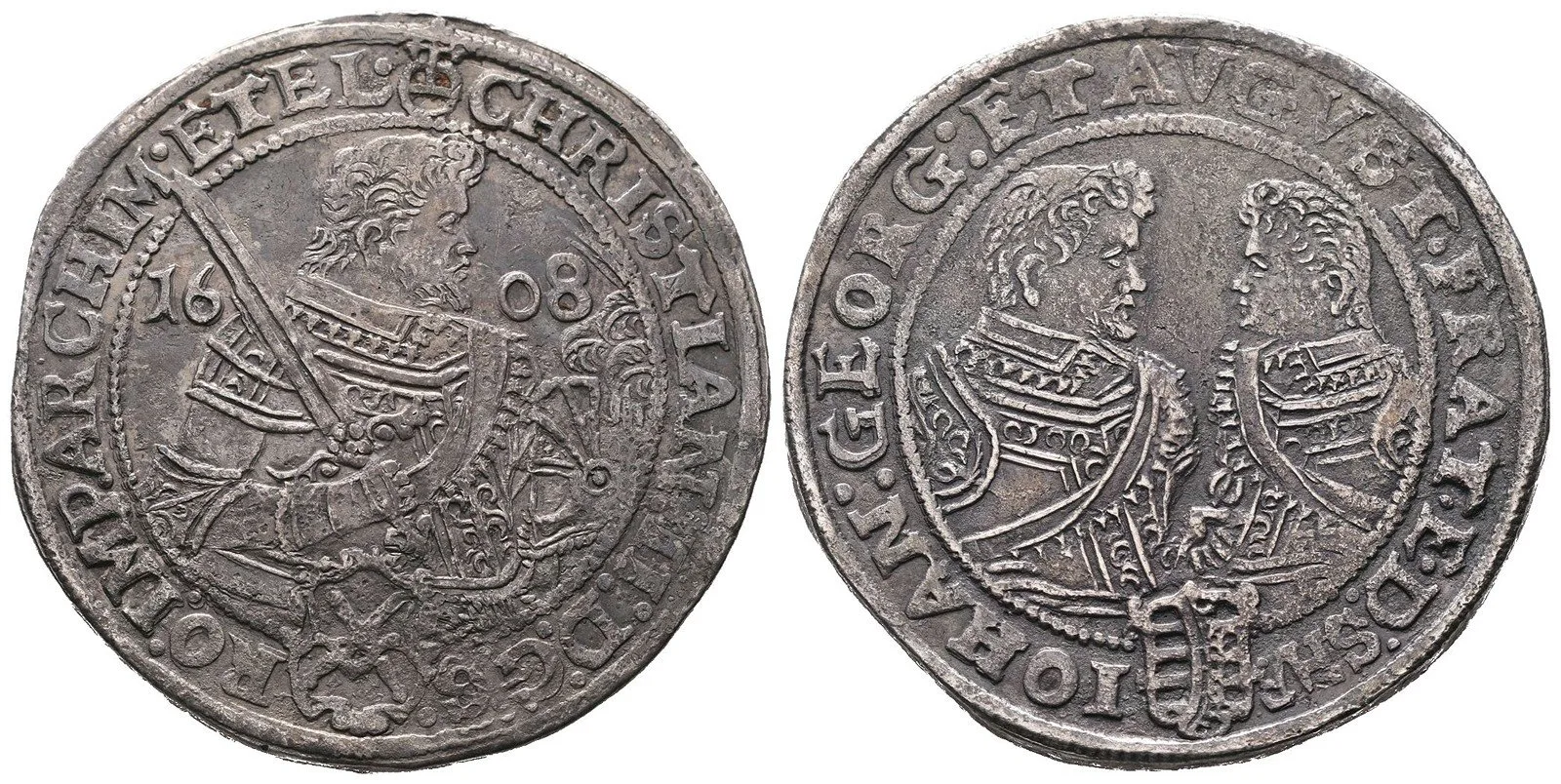 Sasko, Christian II., Johann Georg I. a August, 1591 - 1611 — 1