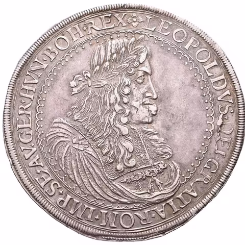 2 Tolar 1682 IAN, Graz-Nowak, Dav.A3232, KM.466 (57,05 g),
