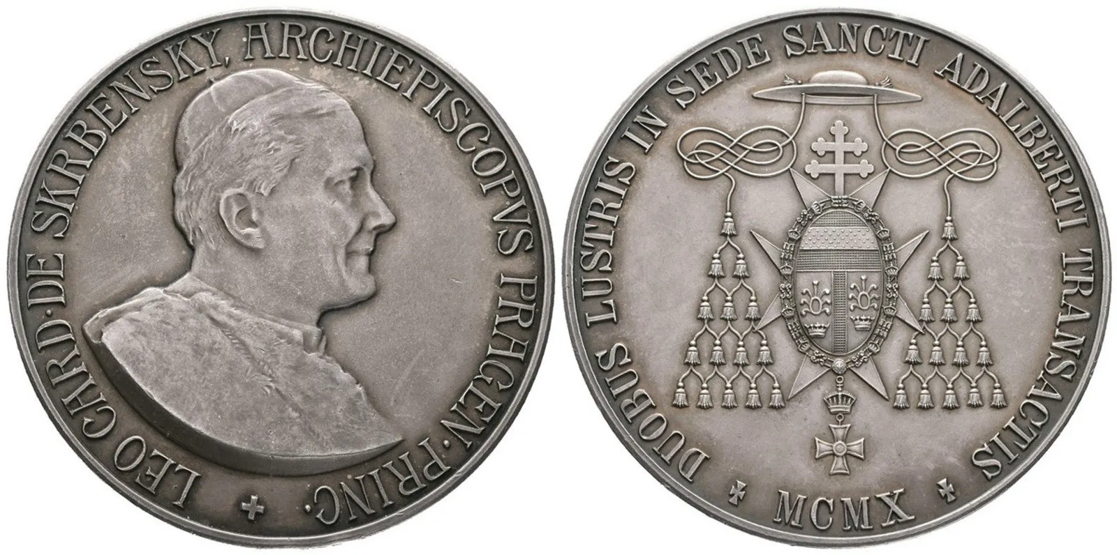 Praha - arcibiskupství, Lev kardinál Skrbenský, 1899 - 1917 — 1