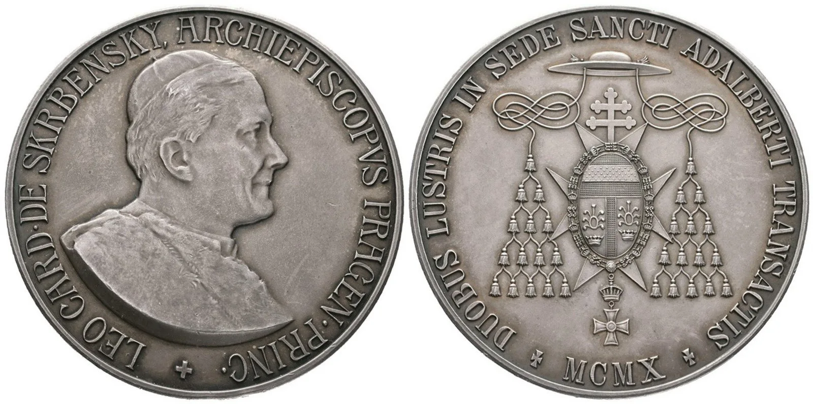 Praha - arcibiskupství, Lev kardinál Skrbenský, 1899 - 1917 — 1