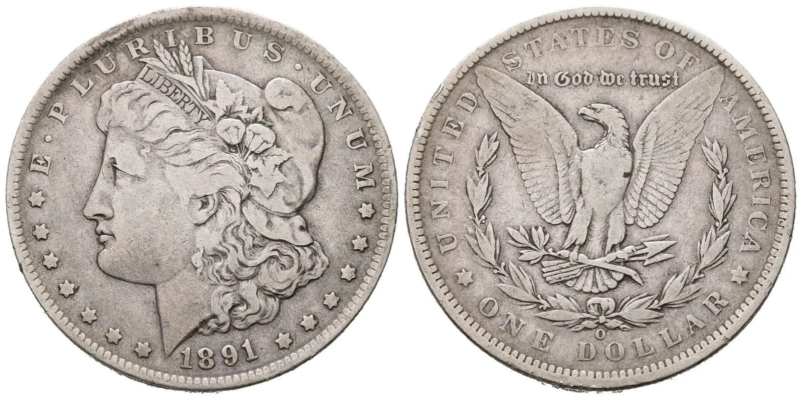 USA, 1 Dollar 1891 O