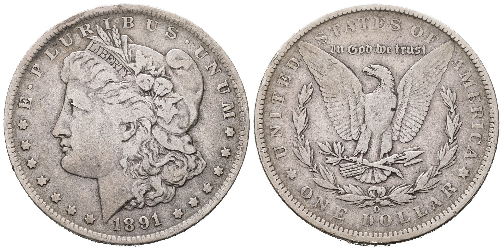 USA, 1 Dollar 1891 O