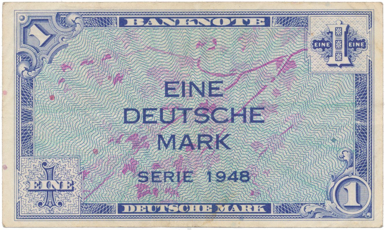 Německo - NSR, 1 DM 1948, Ros.232