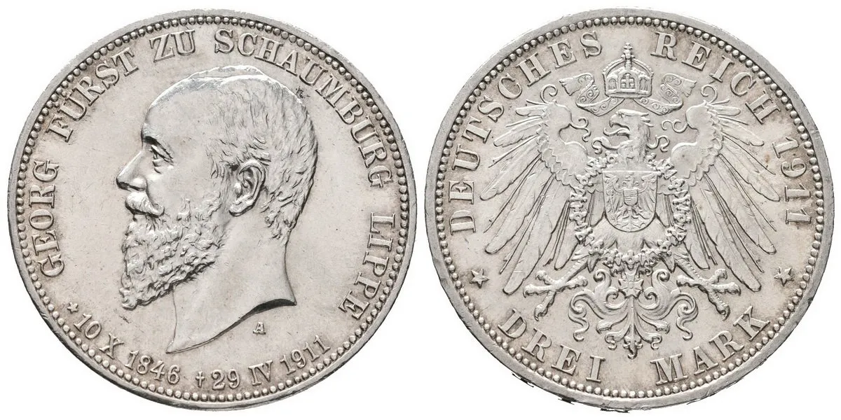 Schaumburg - Lippe, Georg, 1893 - 1911 — 1