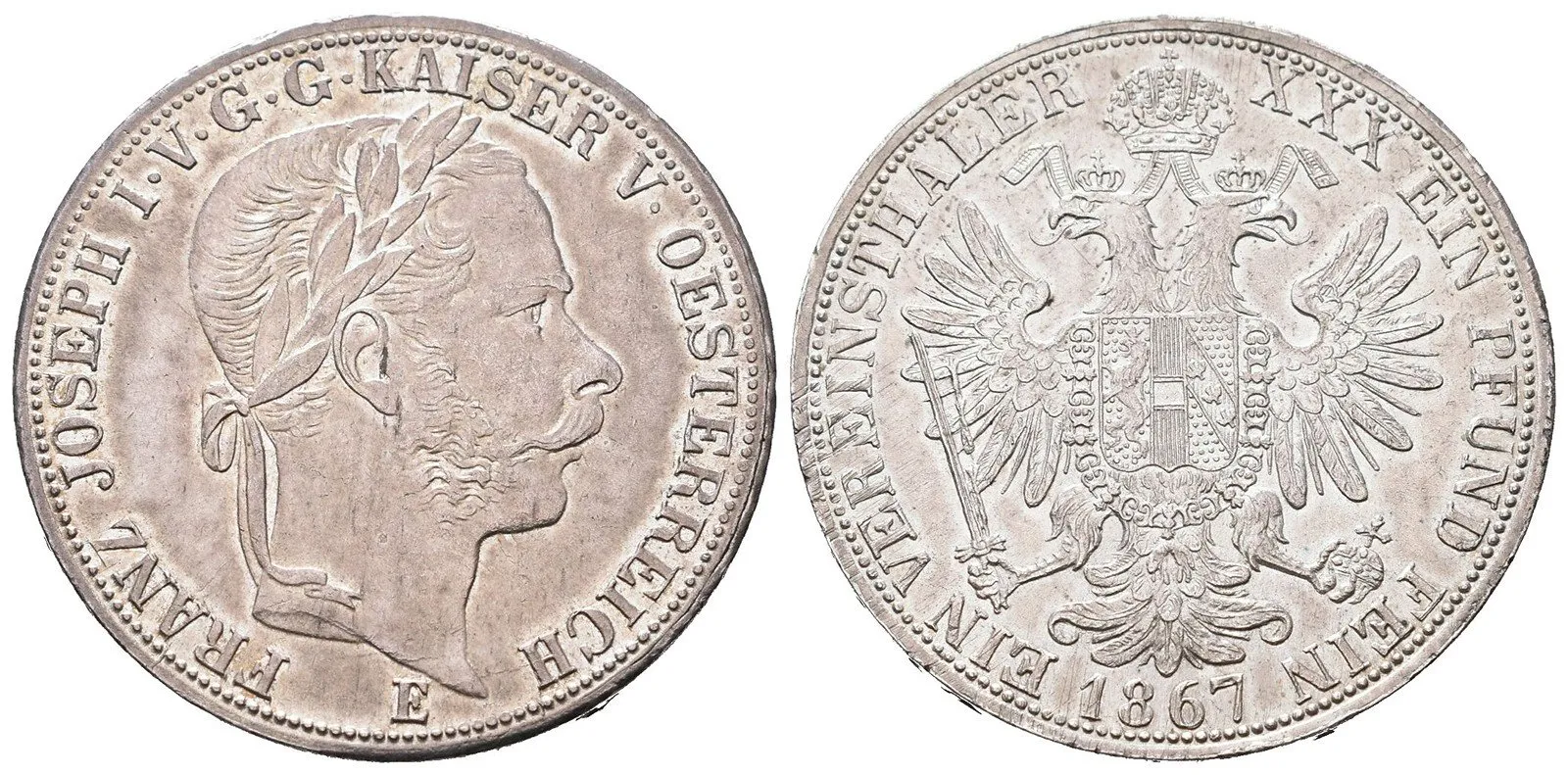 Rakouská a spolková měna, 1857 - 1892 — 1