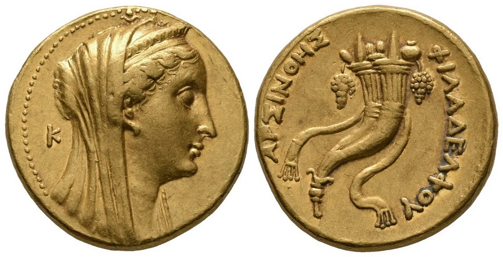 Egypt, Ptolemaios II. Philadelphos pro Arisnoe II. — 1