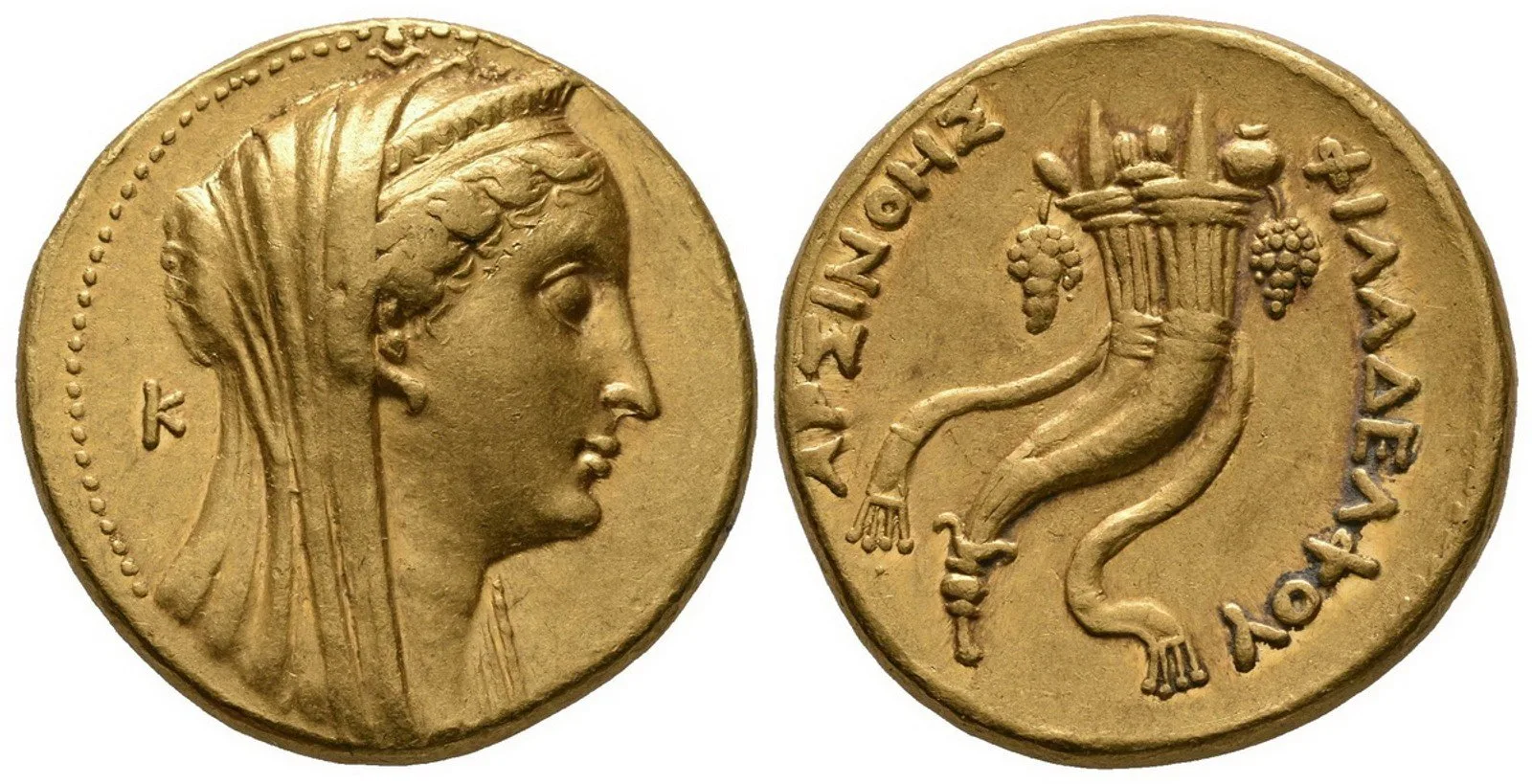 Egypt, Ptolemaios II. Philadelphos pro Arisnoe II. — 1