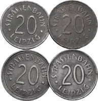 Nouzové ražby, 20 Pfennig - Lipsko - 1 ks