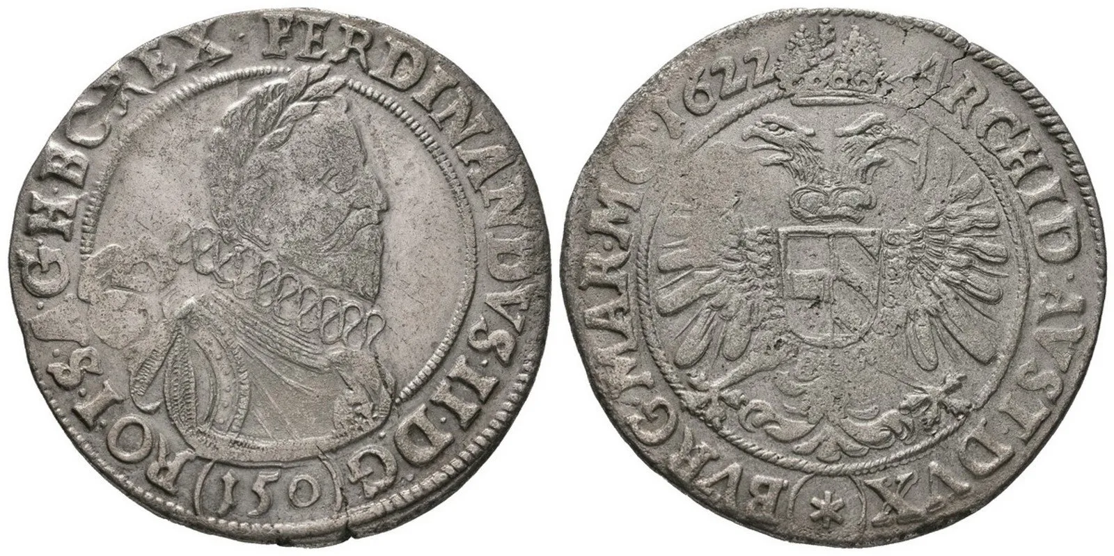 Ferdinand II., 1619 - 1637 (Mince kiprová) — 1