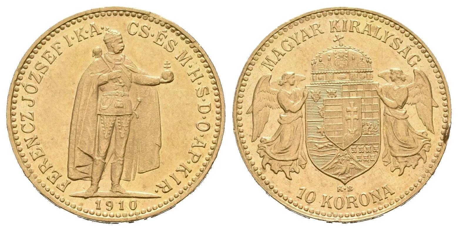 10 Koruna 1910 KB