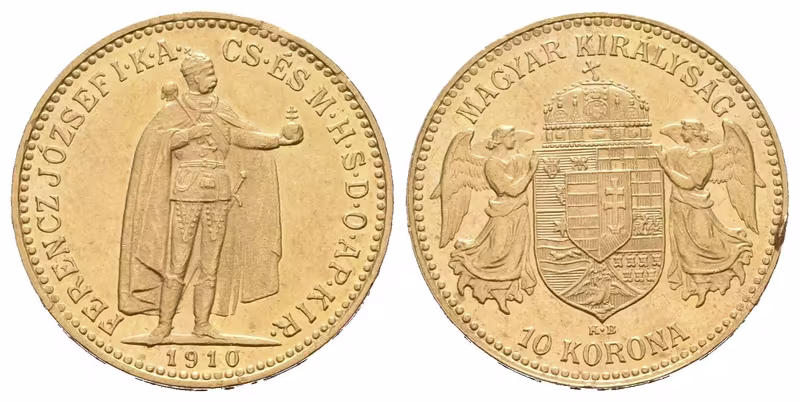 10 Koruna 1910 KB