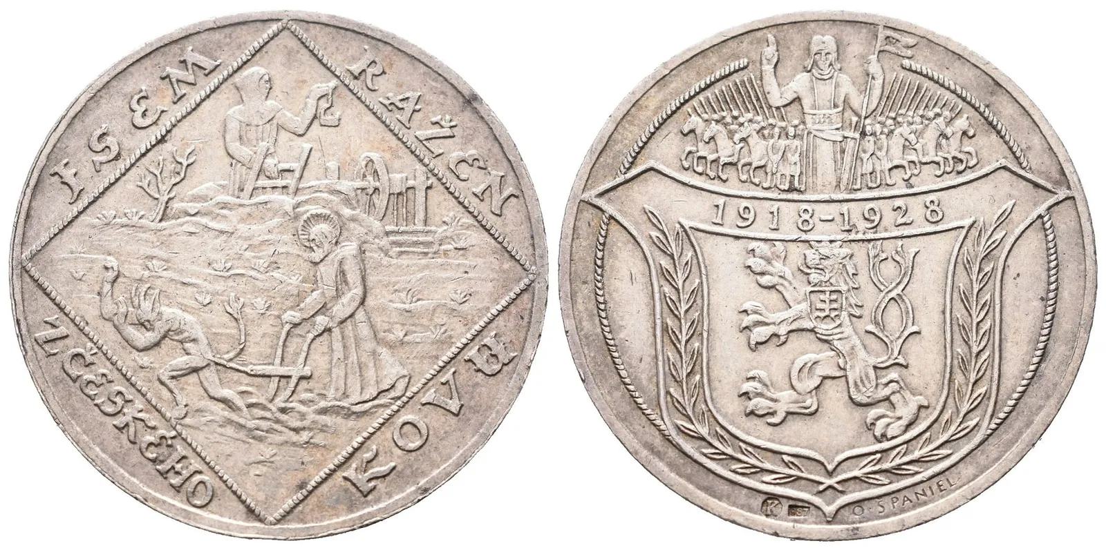 AR Medaile 1928 - 10. výročí vzniku ČSR