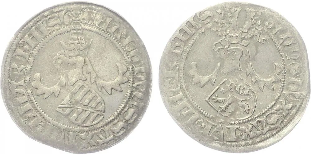 Sasko - Míšeň, Ernst, Albrecht a Wilhelm III., 1465 - 1482 — 1