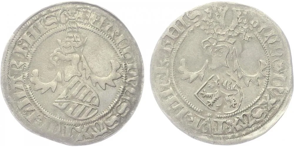 Sasko - Míšeň, Ernst, Albrecht a Wilhelm III., 1465 - 1482 — 1