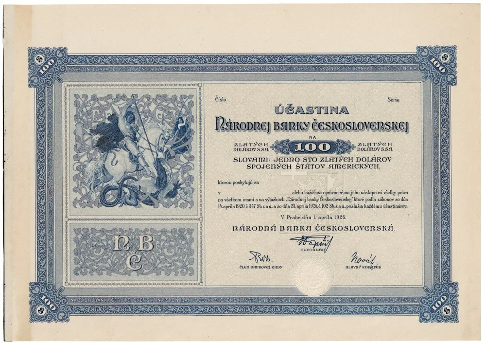 Státní pokladniční poukázky, 1919 - 1939 — 1