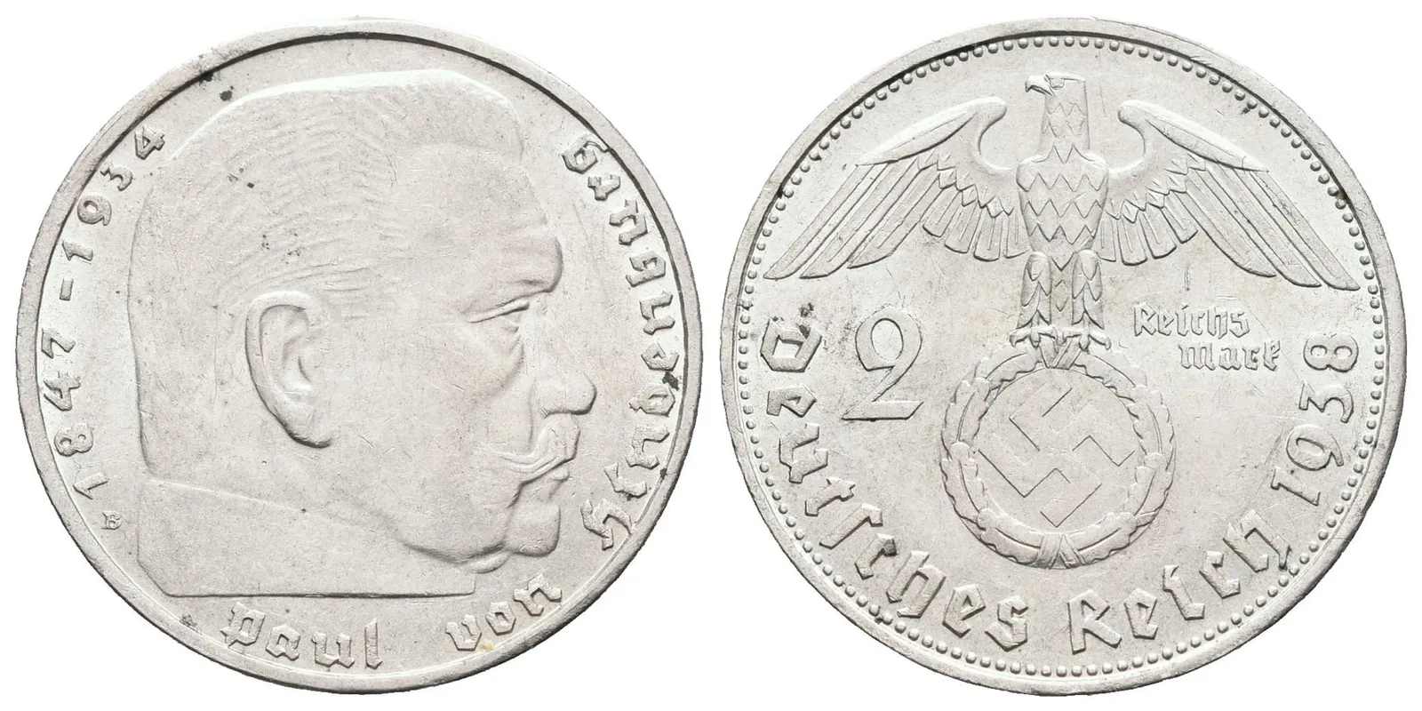 III. říše, 2 Marka 1938 B