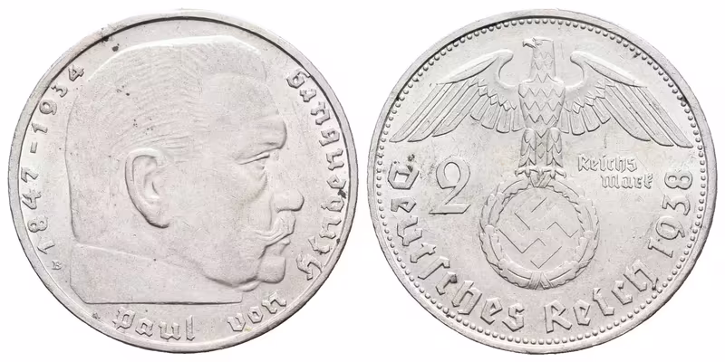 III. říše, 2 Marka 1938 B