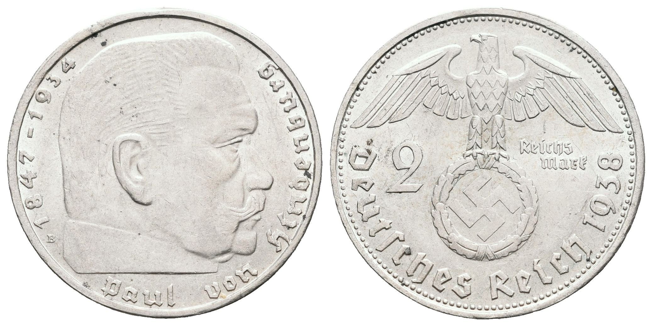III. říše, 2 Marka 1938 B