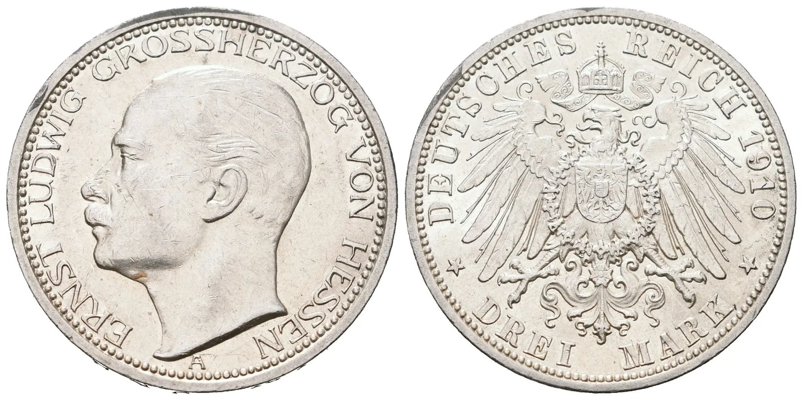 Hessensko, 3 Marka 1910 A