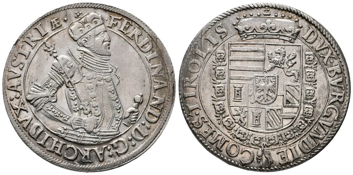 Arcivévoda Ferdinand Tyrolský, 1564 - 1595 — 1