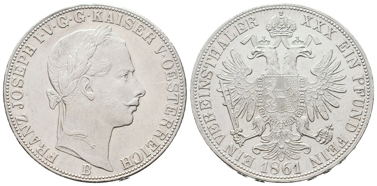 Rakouská a spolková měna, 1857 - 1892 — 1
