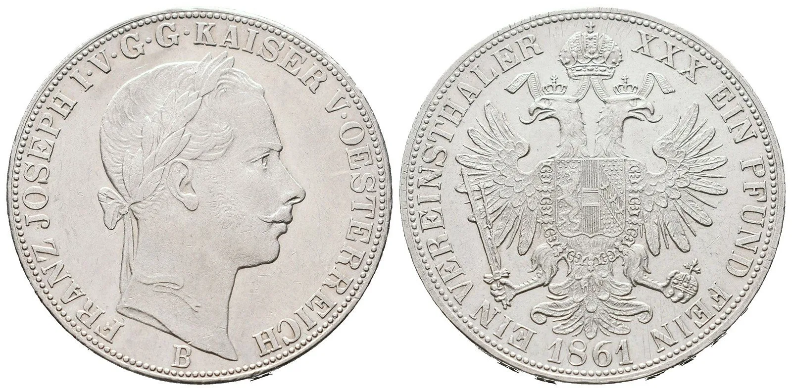Rakouská a spolková měna, 1857 - 1892 — 1