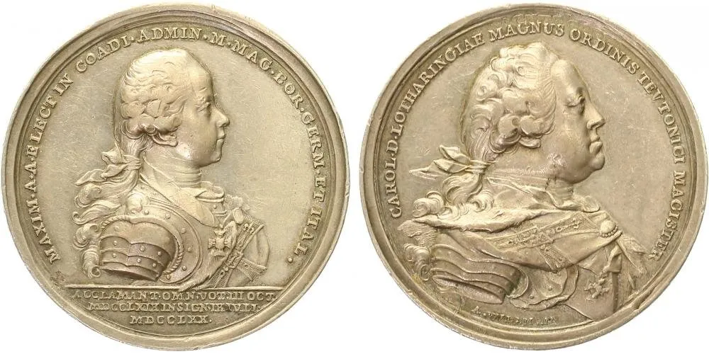 Arcivévoda Maximilian František, 1756 - 1801 — 1
