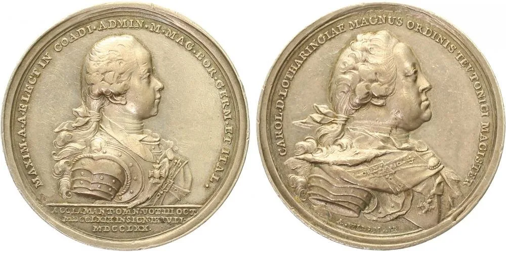Arcivévoda Maximilian František, 1756 - 1801 — 1