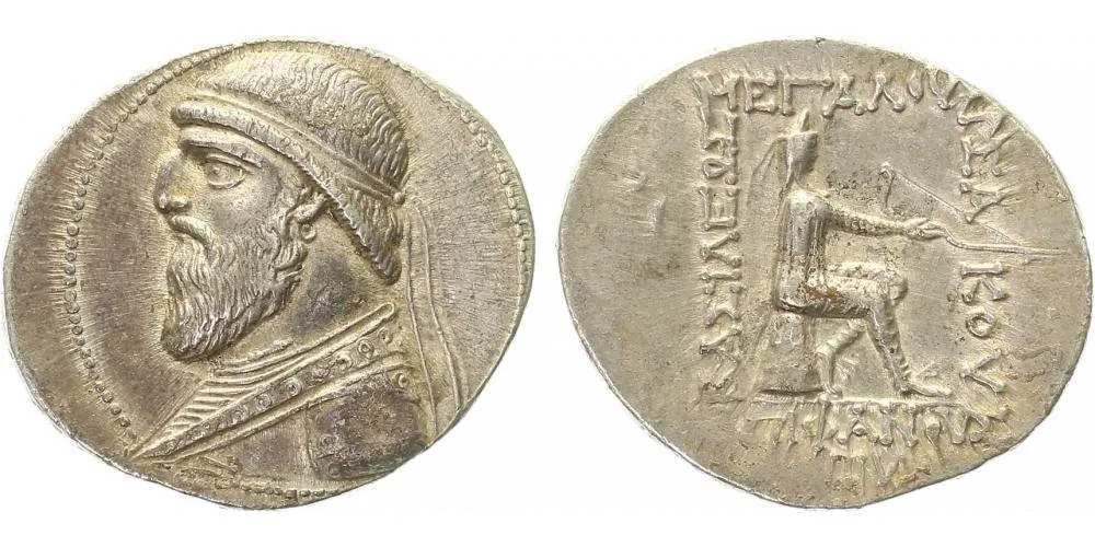 Parthové, Mithradates II., 123 - 88 př. Kr. — 1