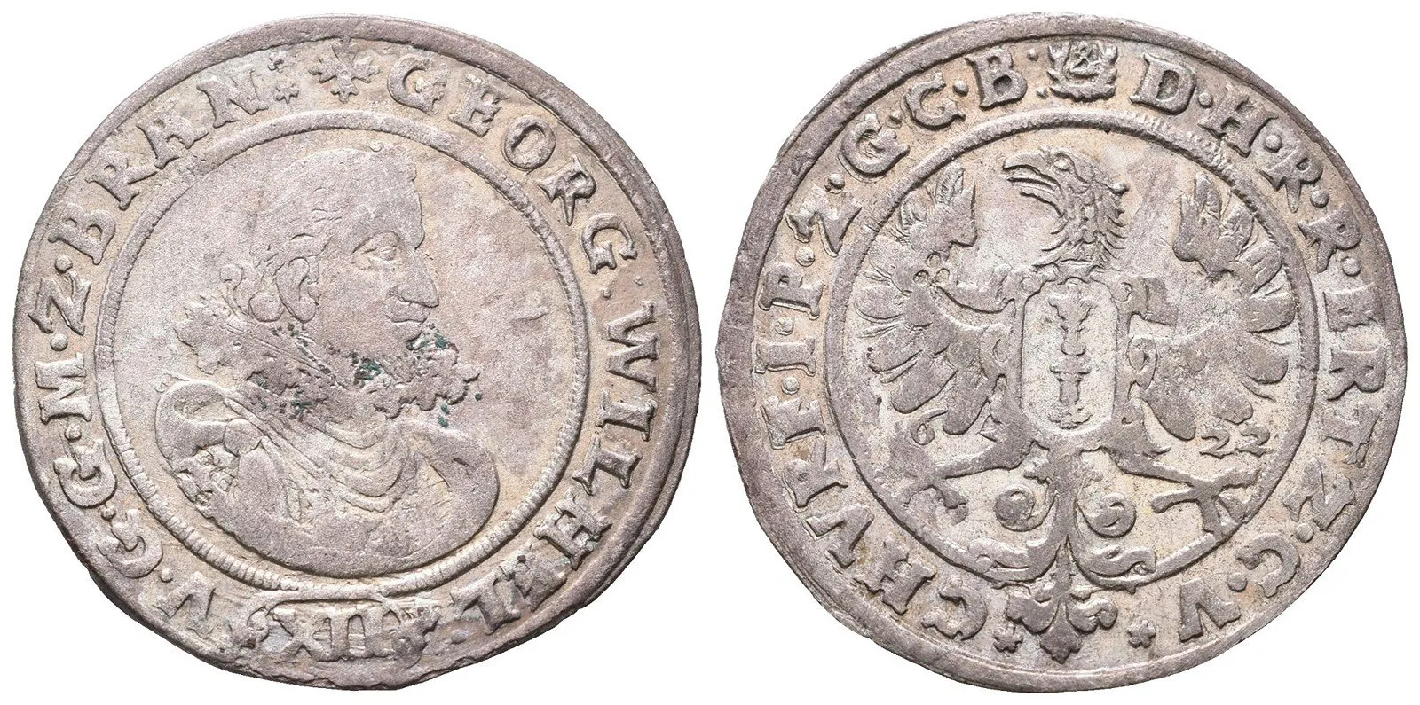 Brandenburg - Preussen, Georg Wilhelm, 1619 - 1640 — 1