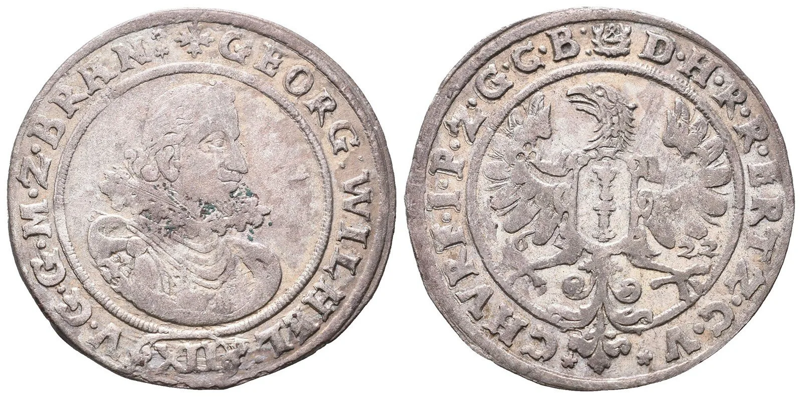 Brandenburg - Preussen, Georg Wilhelm, 1619 - 1640 — 1
