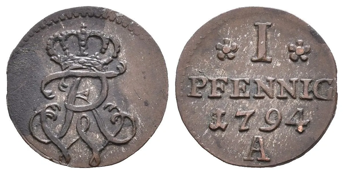 Prusko, Friedrich Wilhelm II., 1786 - 1797 — 1