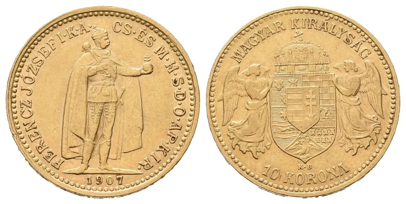 10 Koruna 1907 KB