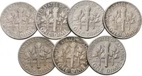 USA, Dime 1954 - 1969, Roosevelt - fotografie 2