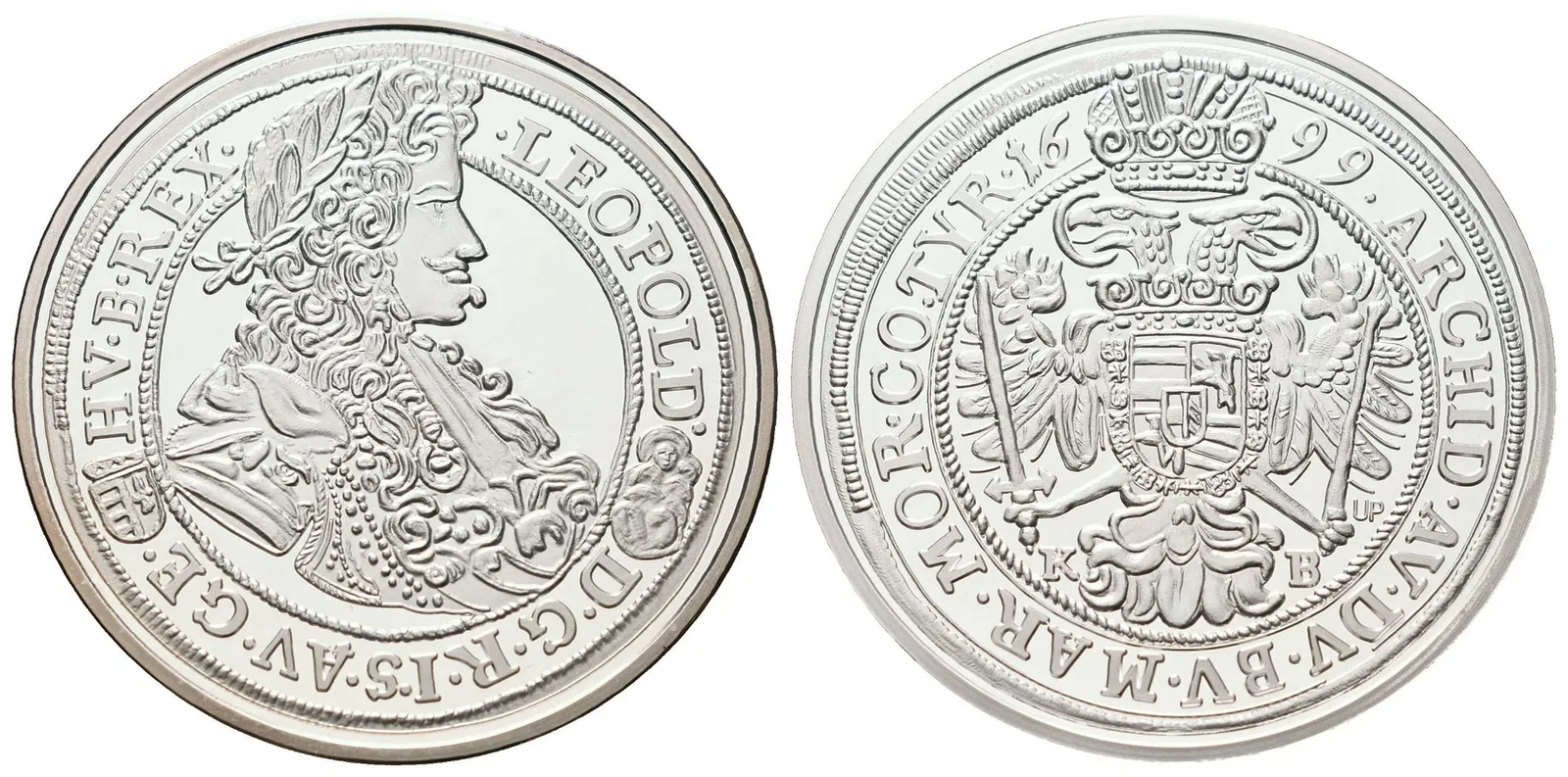 Replika - Historický 1/2 tolar - Leopold I. 1699