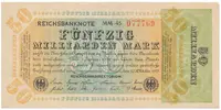 Německo, 50 Milliarden Mark 1923, Ro.117b