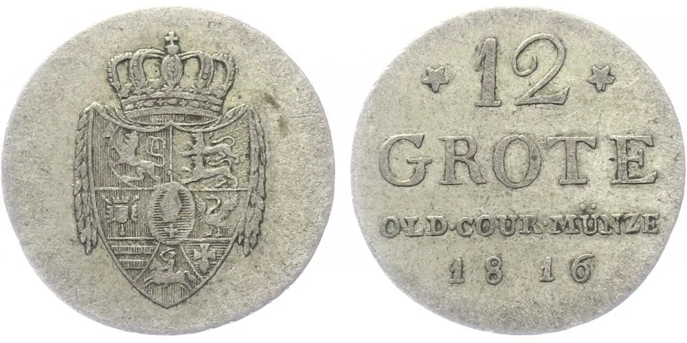 Oldenburg, Paul Friedrich August, 1829 - 1853 — 1