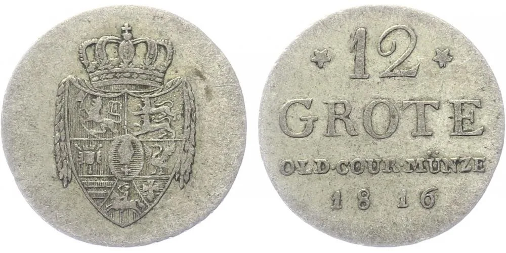 Oldenburg, Paul Friedrich August, 1829 - 1853 — 1